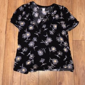 Floral printed t-shirt